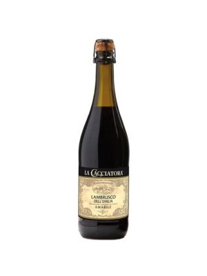 lambrusco amabile la cacciatora